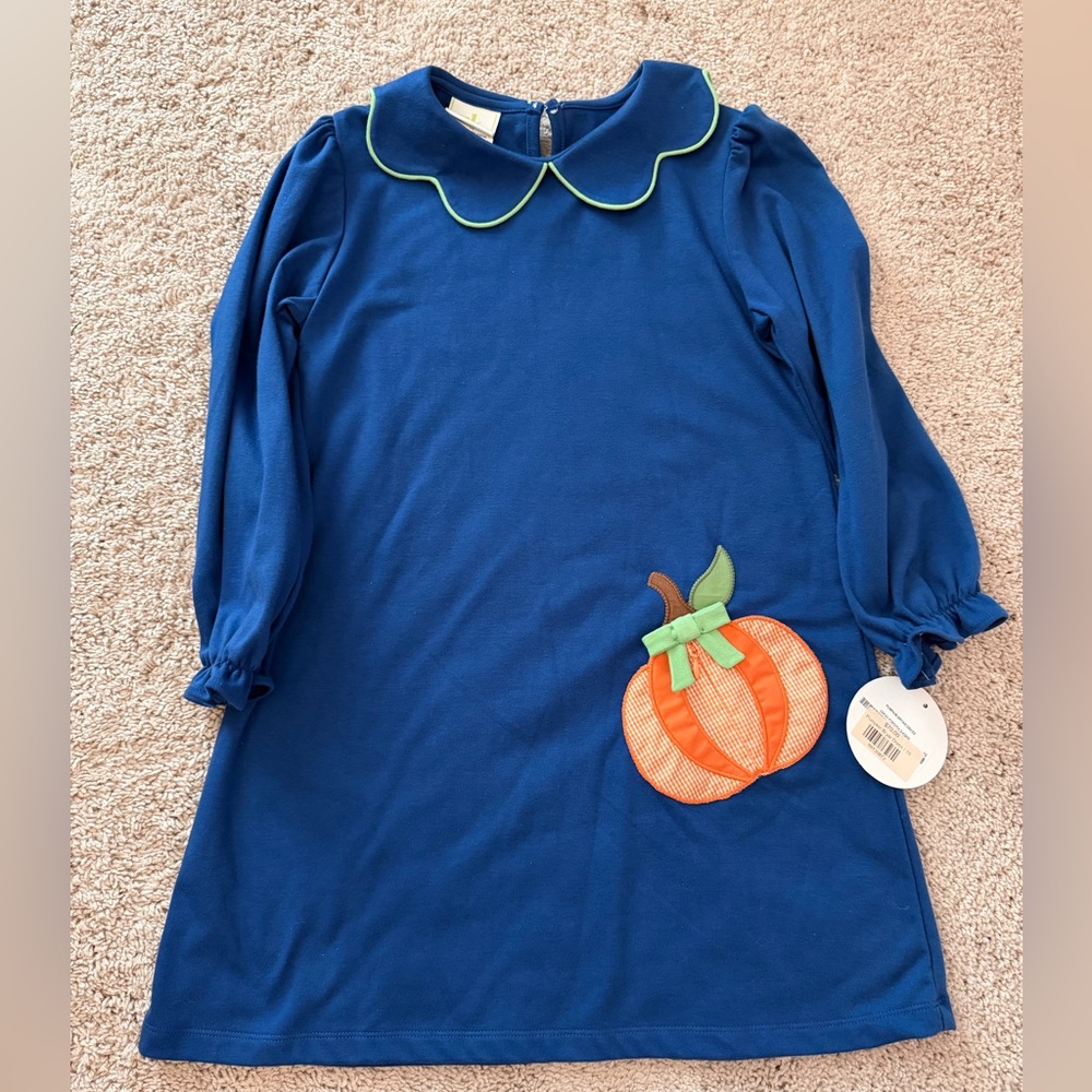 Zuccini Kids Charming Blue Pumpkin Dress